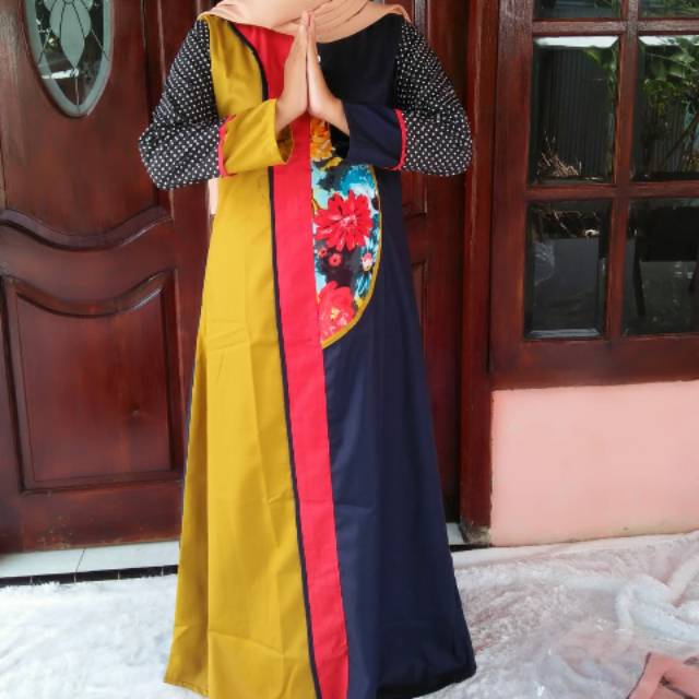 Gamis Fizzi /bahan toyobo