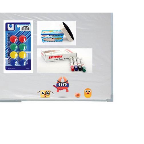 

✲ White Board SAKANA 40x60cm - Papan Tulis Whiteboard 40 x 60cm Kecil - Sakana ❂