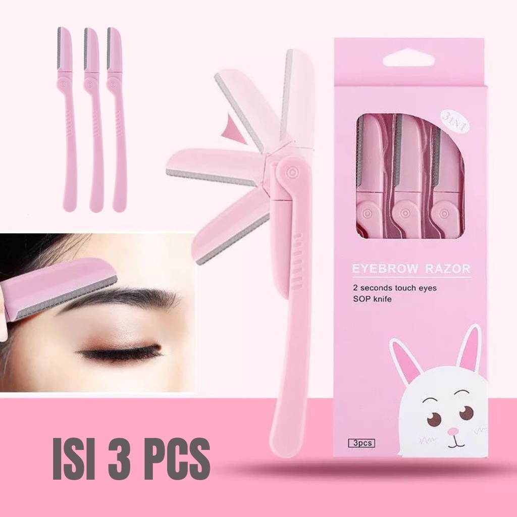 Eyebrow Razor / Pisau Alis Tinkle / Cukur / Pencukur / Pengkerok Alis (1Pcs)