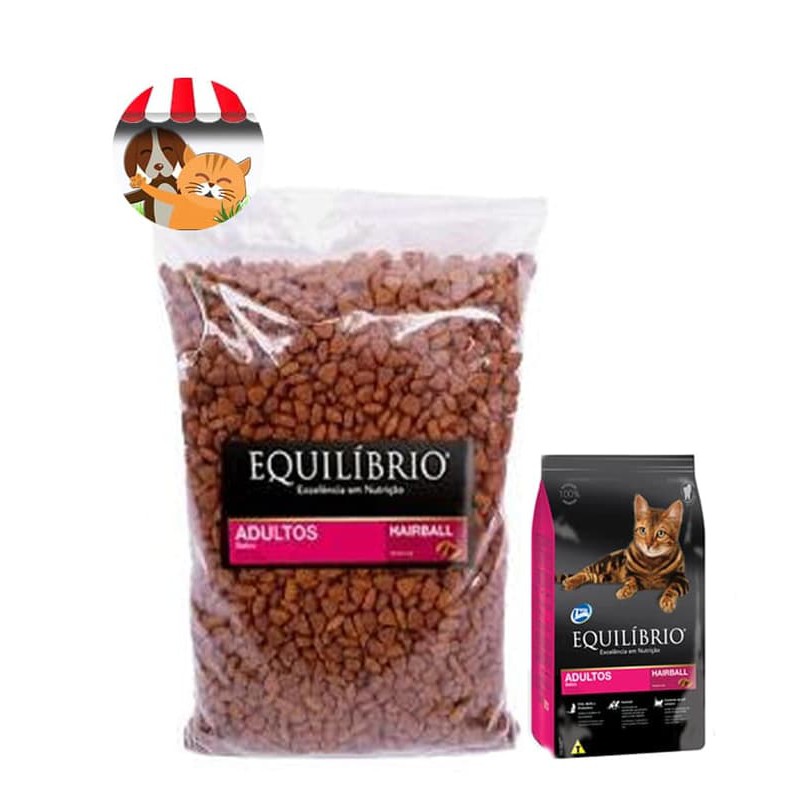 Equilibrio Adult Hairball - Repack 750gr -Makanan Kucing