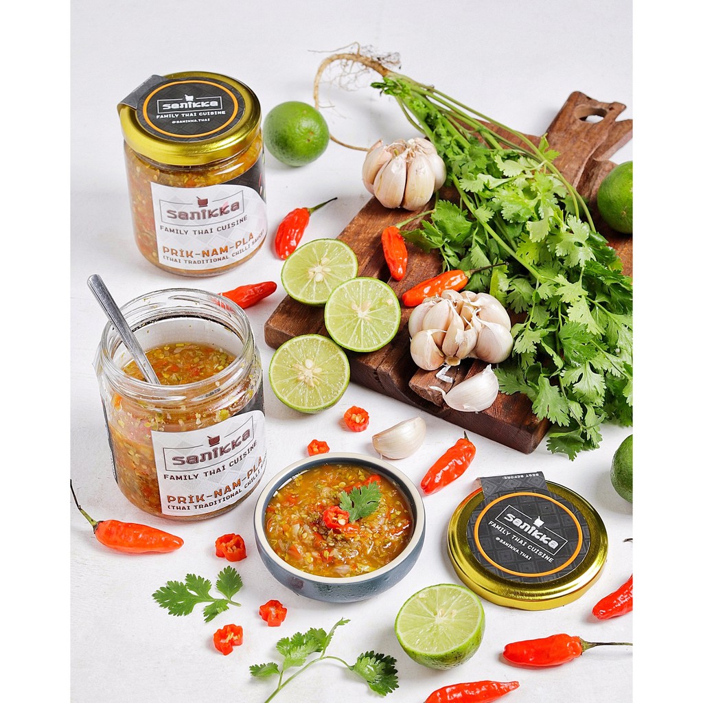 

[Sanikka.Thai] Thai Traditional Chilli Sauce (Prik Nam Pla) - Sambel Thailand