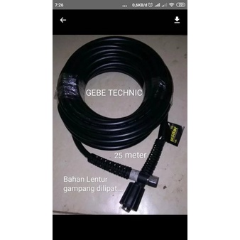 SELANG SLANG JET CLEANER STEAM 25 METER