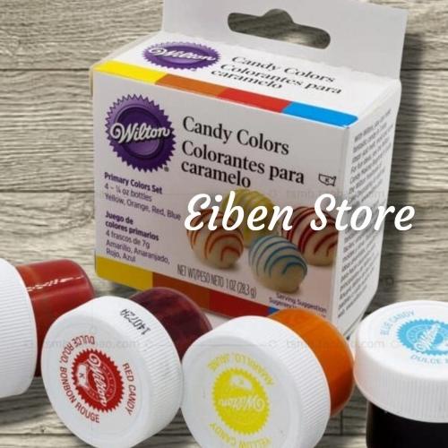 

Wilton Candy Color Primary/ Pewarna Coklat Wilton Set-4