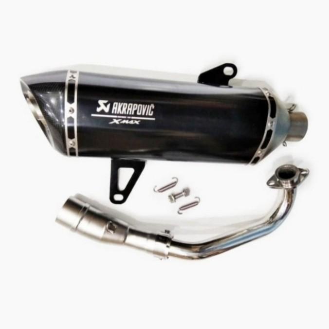 Knalpot | Akrapovic Knalpot Exhaust Full System Yamaha Xmax Blackseries