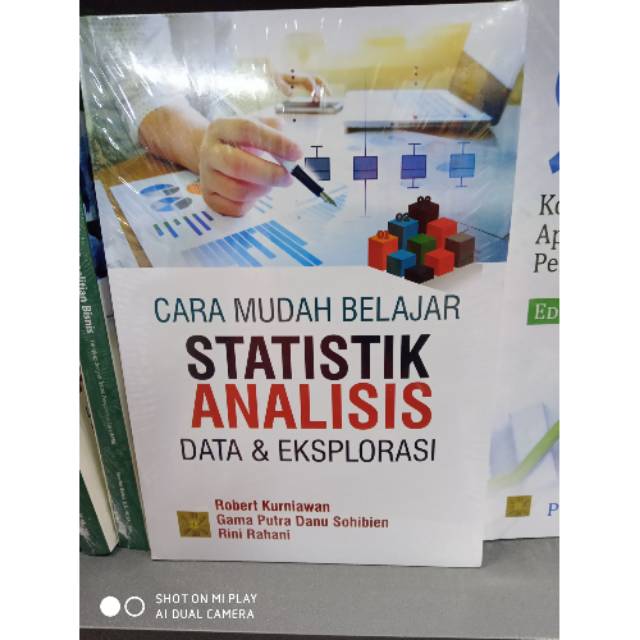 Buku cara mudah belajar statistik analisis data dan eksplorasi
