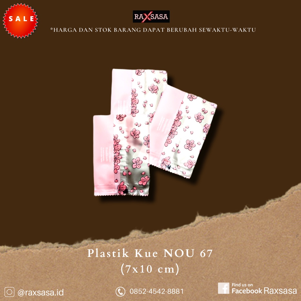 

Plastik Kue Motif Bunga