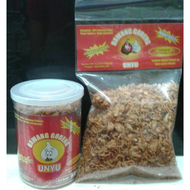 

Bawang goreng unyu