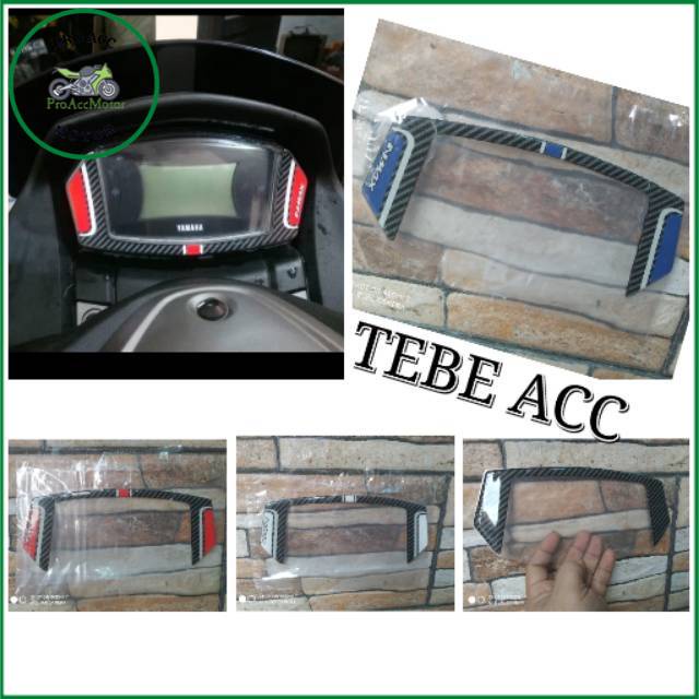 Sticker stiker resin timbul anti gores speedometer spidometer new yamaha nmax 2020 premium Murah