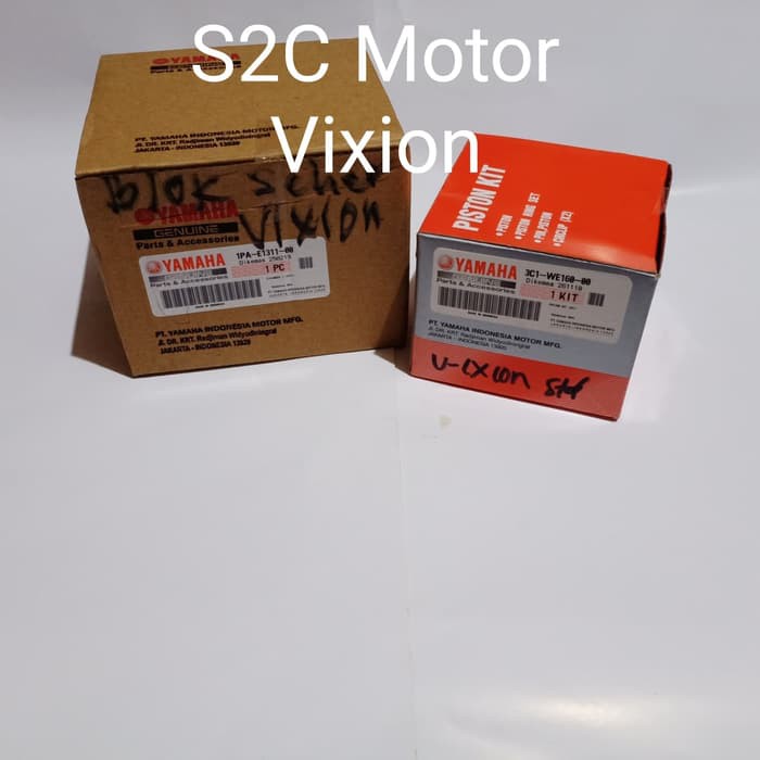 Cylinder Blok Seher Boring Plus Piston Kit Vixion 3C1-E1311-00-00 Fq22821