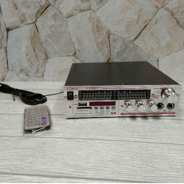 Amplifier Bluetooth Fleco F-232BT/ Amkplifier Karaoke fleco f-232BT