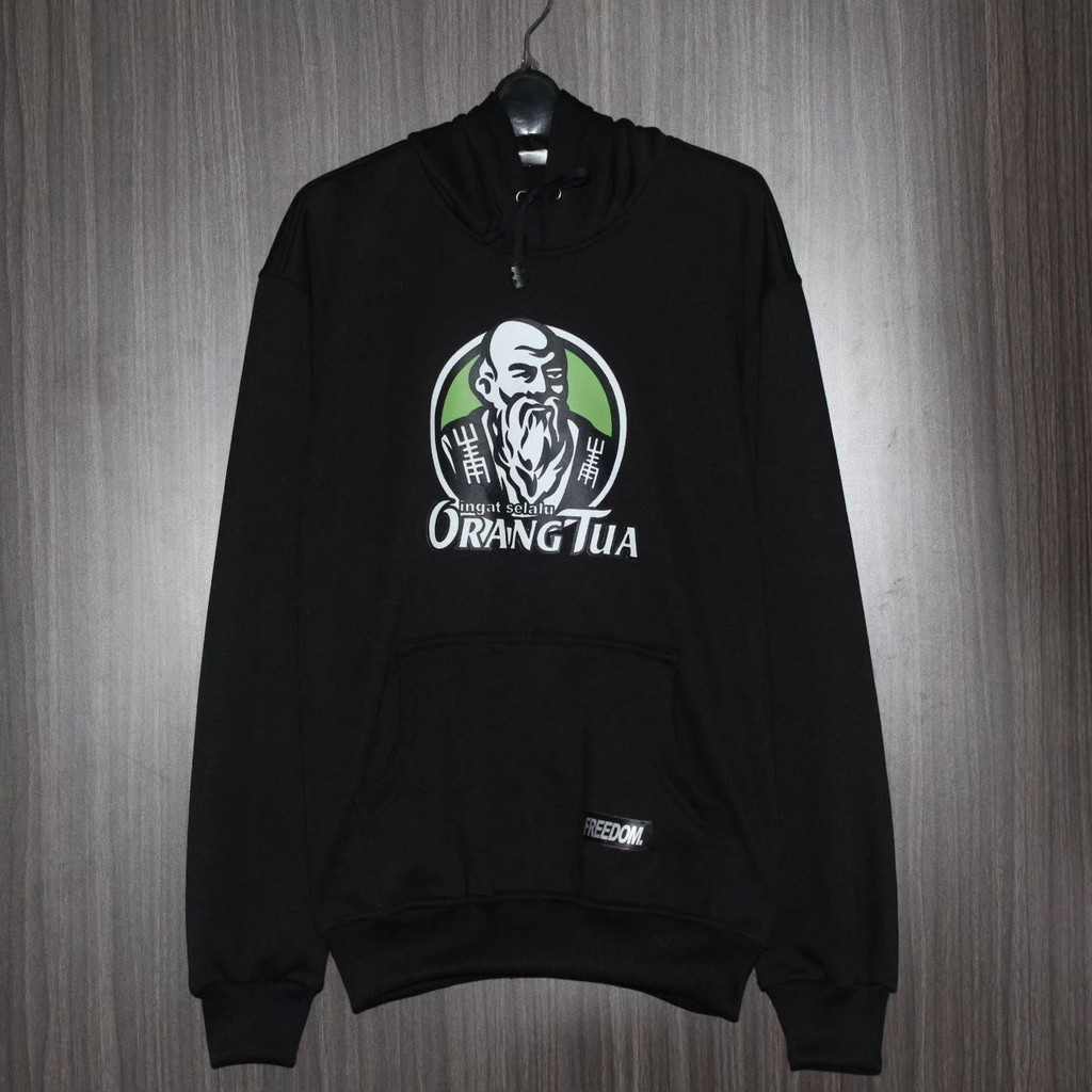 jaket sweater hoodie distro united hart UH hitam premium grosir murah
