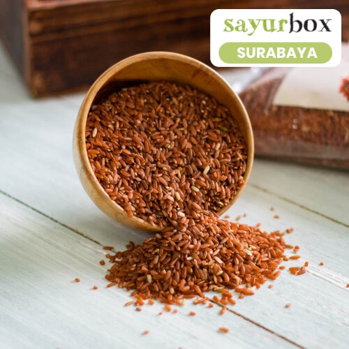 

Sayurbox Beras Merah Organik 1 kg (Sayurbox) - SURABAYA