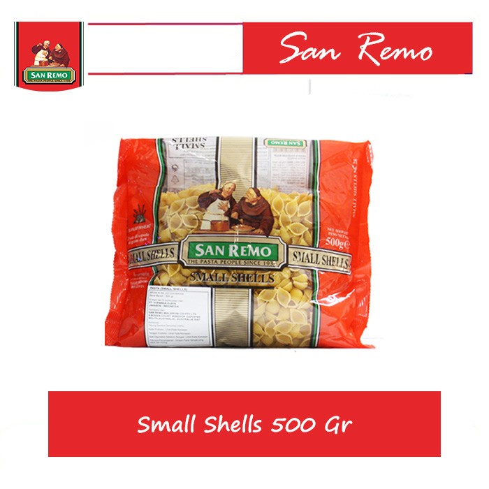 

San Remo Small Shells 500 Gr