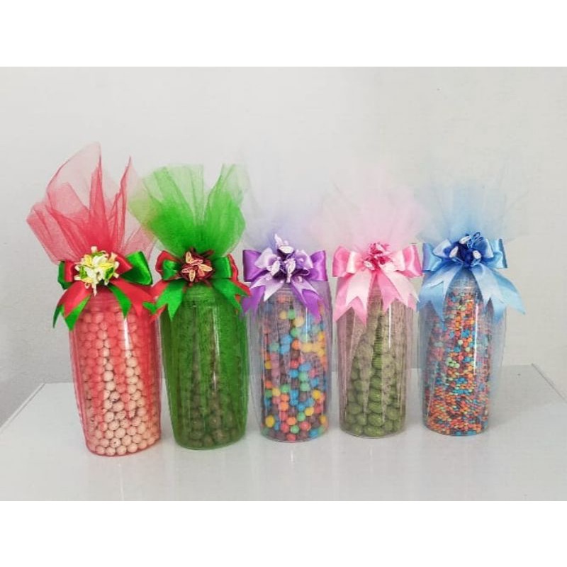 

.tambahan kain tile pita untuk coklat tabung hadiah natal lebaran Imlek ultah anniv ( ds bgr )