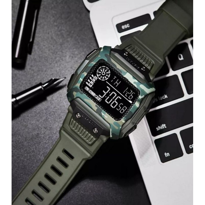 JAM TANGAN_BOS_TANTEN JAM TANGAN ARMY MILITER TAHAN AIR 50M JAM TANGAN DIGITAL WARNA LORENG