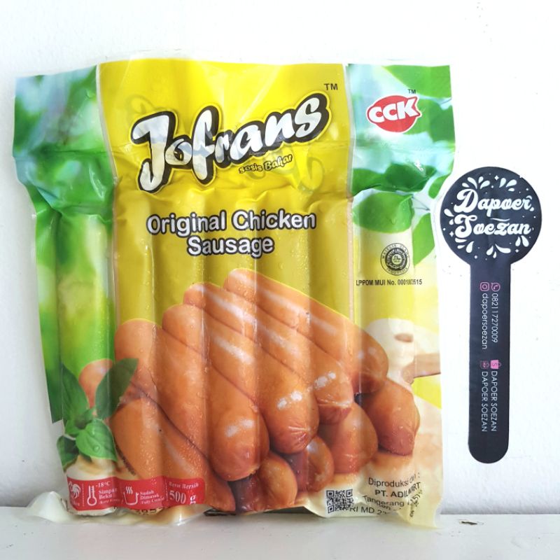 sosis jofrans ori bratwurst ayam