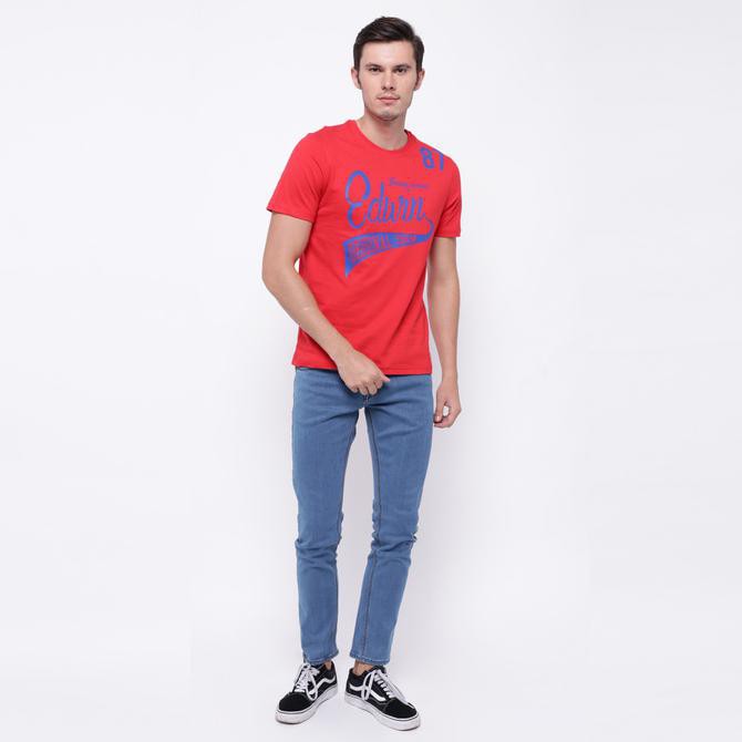 New Product Edwin Celana Jeans  506-37-40 Slim Fit Pria Panjang Biru - Biru, 28 Free Ongkir