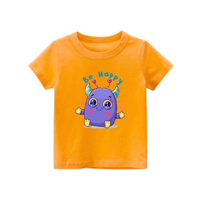 Kaos anak Cute Baby Monster kaos anak usia 1-8 tahun