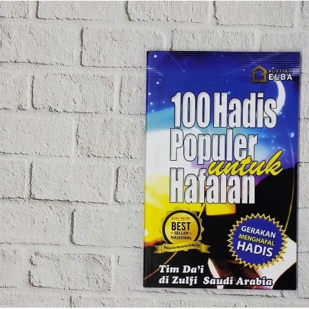 Buku 100 Hadis HADITS Populer Untuk Hafalan terlaris REGULER KHUSUS