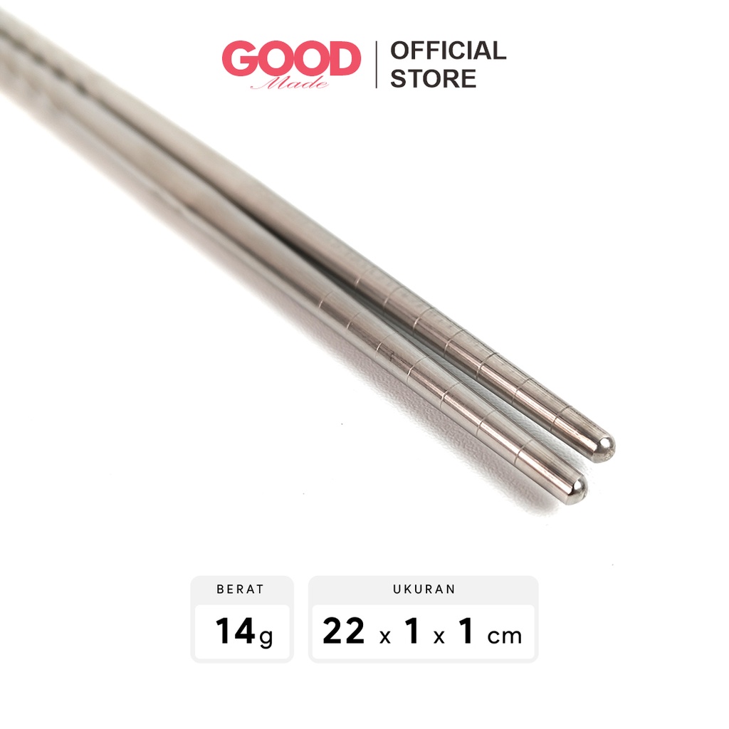 GOOD MADE - Sumpit Stainless korea murah | COD