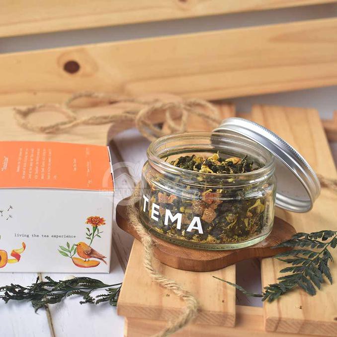 

TEA - 17 - 74 - TEMA SUNSHINE TEA JAR 60 GR TOKO - TEH - SEDJAK - DULU - KALA.