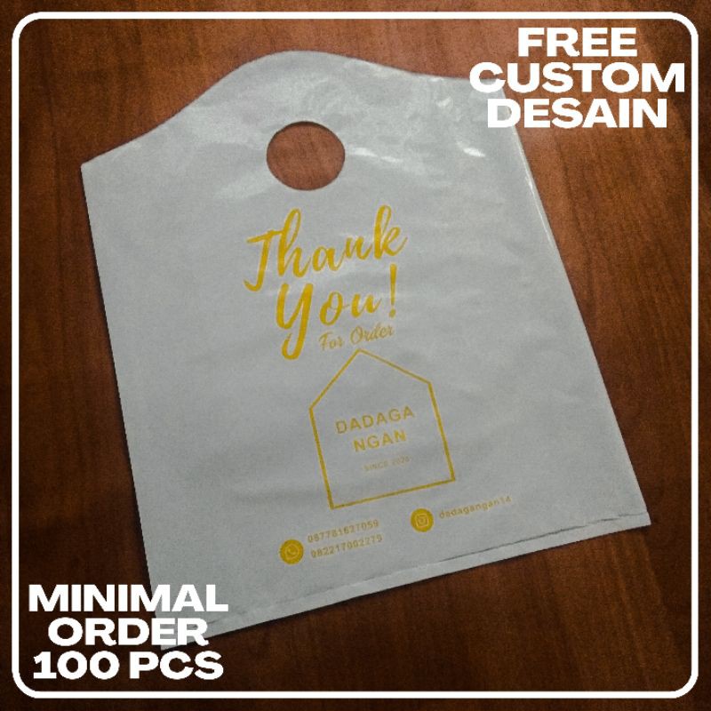 

packaging plastik PE gunung custom Ukuran 42×55 & 35×45