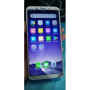 Hp Bekas Second rusak Oppo F5 ram 3 32