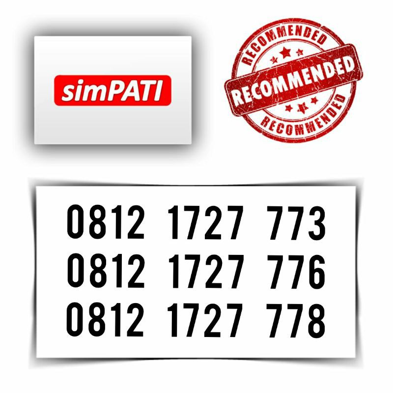 NOMOR CANTIK simPATI 11 Digit 4G Sakti Combo 777x