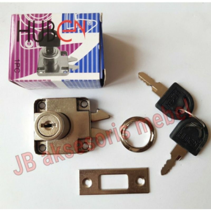 KUNCI MEKAR HL 505 HUBEN | KUNCI PINTU LEMARI SLIDING GESER (HL-505)