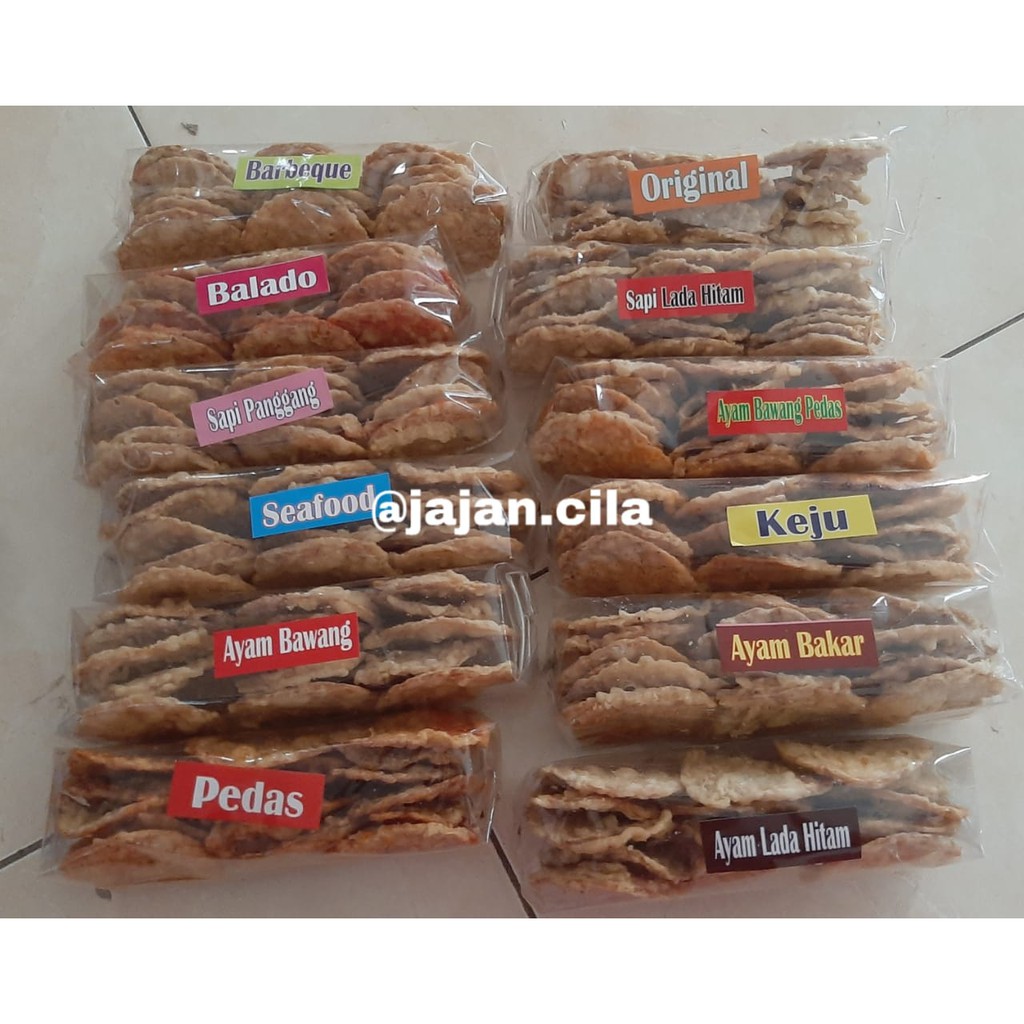 

PROMO KERIPIK TEMPE KHAS MALANGPAKET ISI 10 BUNGKUS