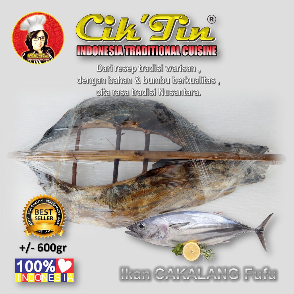 

Ikan CAKALANG FUFU (ikan asap) - 600gr
