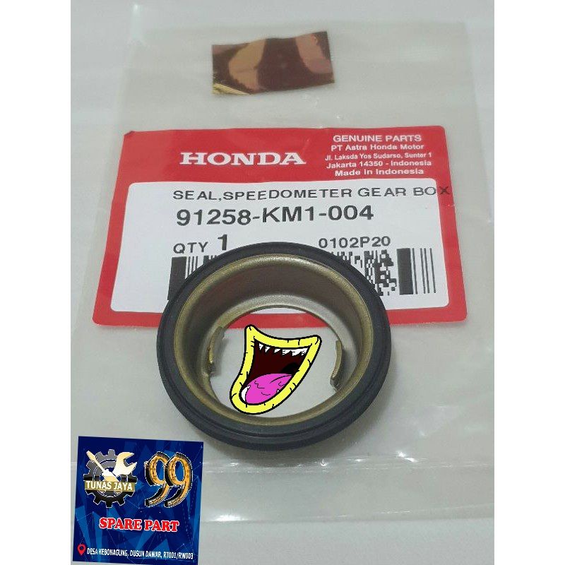 91258-KM1-004 SEAL RING SPEDOMETER SPEEDOMETER GEAR BOX BEAT VARIO SCOOPY
