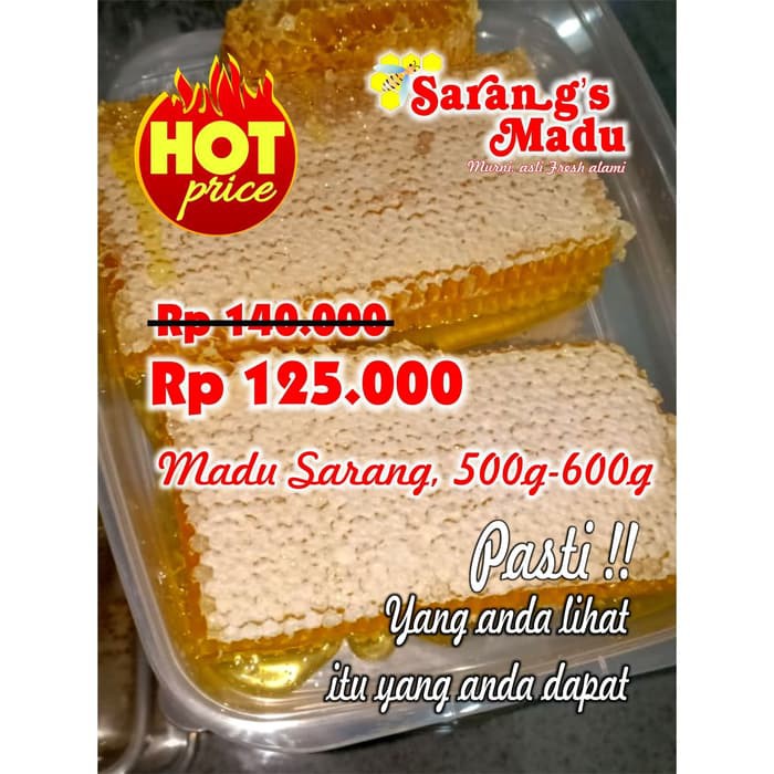 

MADU SARANG 500gr - MMD675