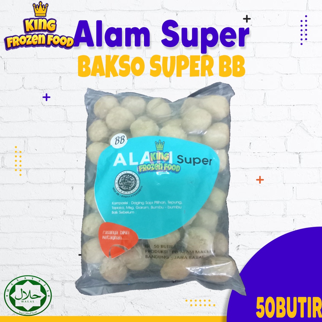 Bakso Alam Super BB Isi 50 Butir