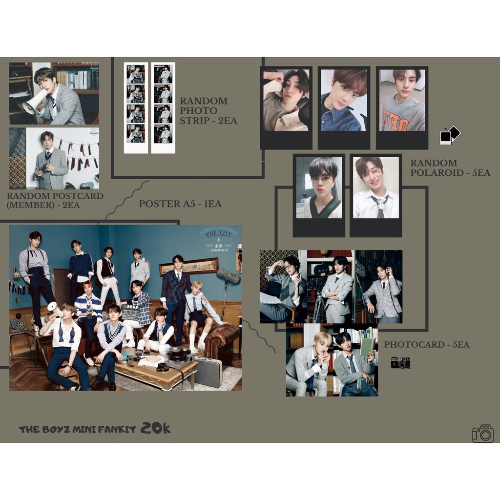 MINI FANKIT THE BOYZ - Fankit Kpop