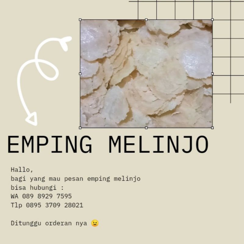 

Emping Melinjo 500G