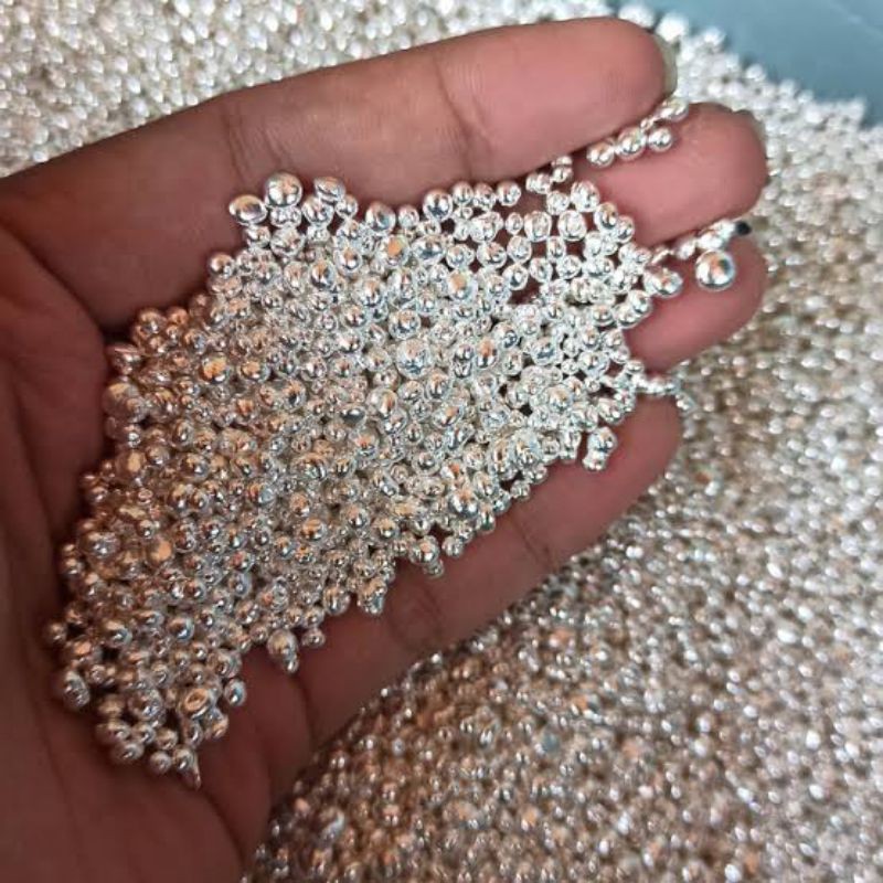 Perak Murni 999 Pure Silver Granule Butiran Asli Original