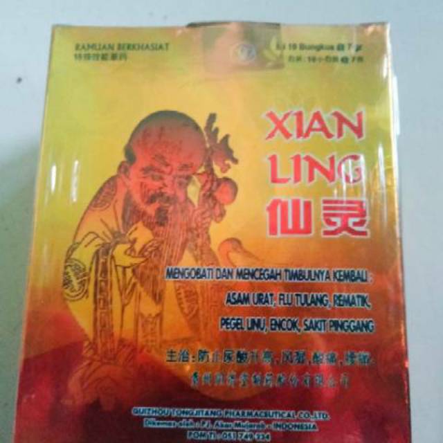 Paling dicari jamu xian_ling serbuk 100% asli