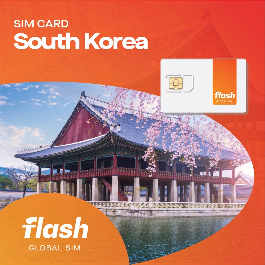 Sim Card South Korea High Quota (Kartu Perdana Korsel Simcard)