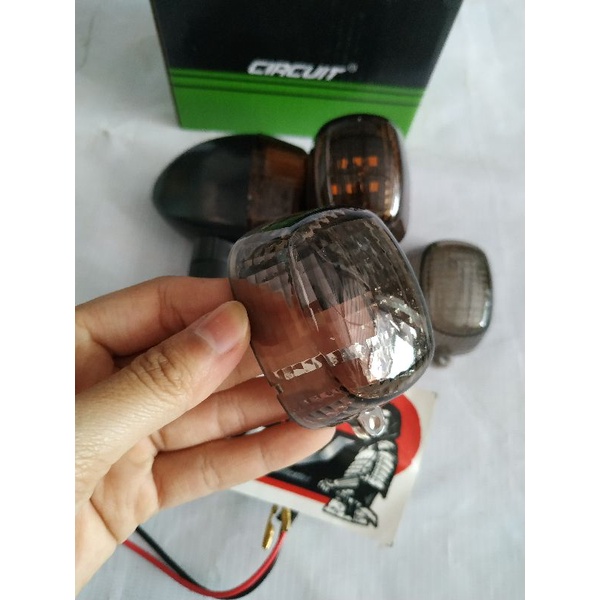 RITING/SEIN NINJA IMPORT LED HITAM SMOKE CIRCUIT TERMURAH