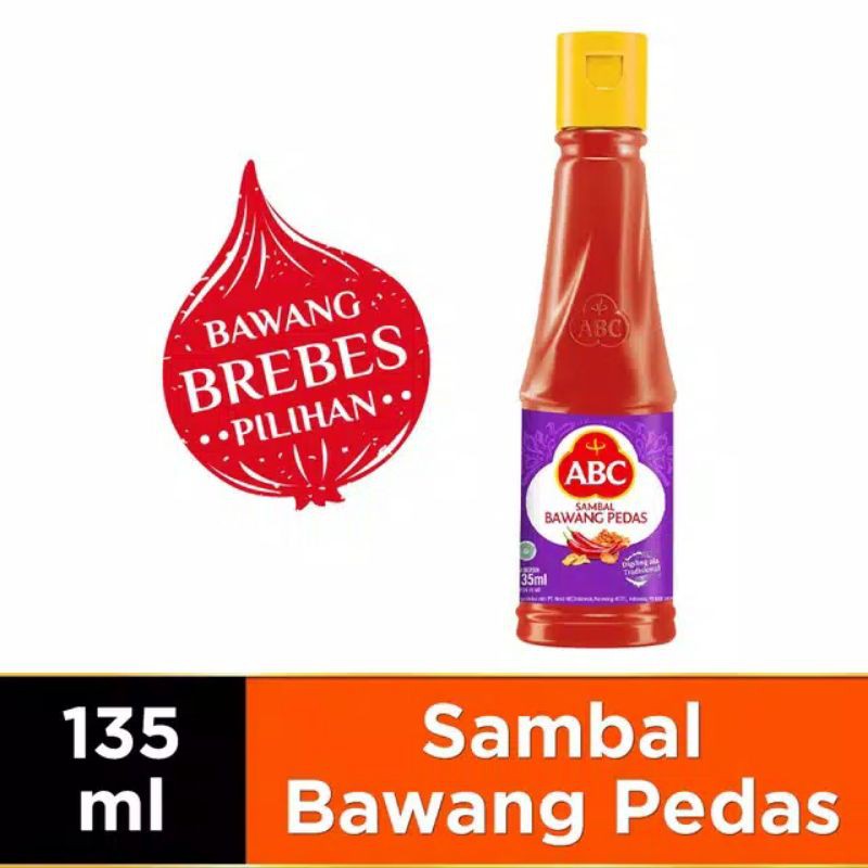 ABC sambal bawang pedas 135 ml