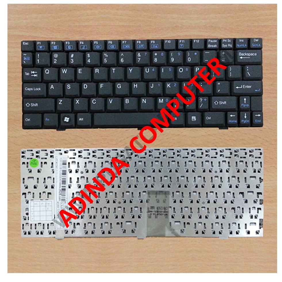 Keyboard Axioo Clevo M720 Series MLC Series