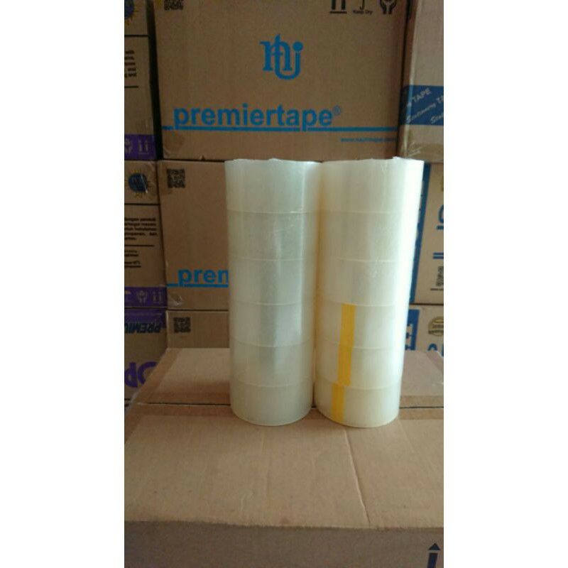 

Lakban isolasi Plakban NACHI PREMIER 2inch 48mm x 100 yard bening coklat