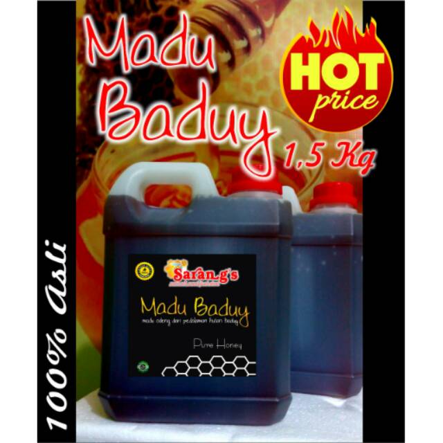 

Madu Hitam Baduy Asli 1,5kg