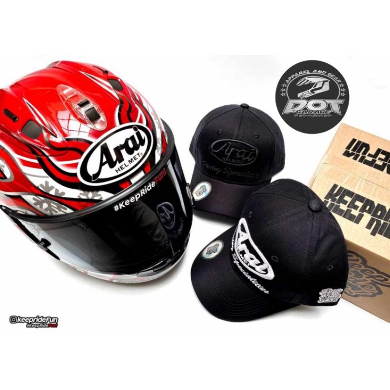 Topi ARAI by KEEP RIDE FUN