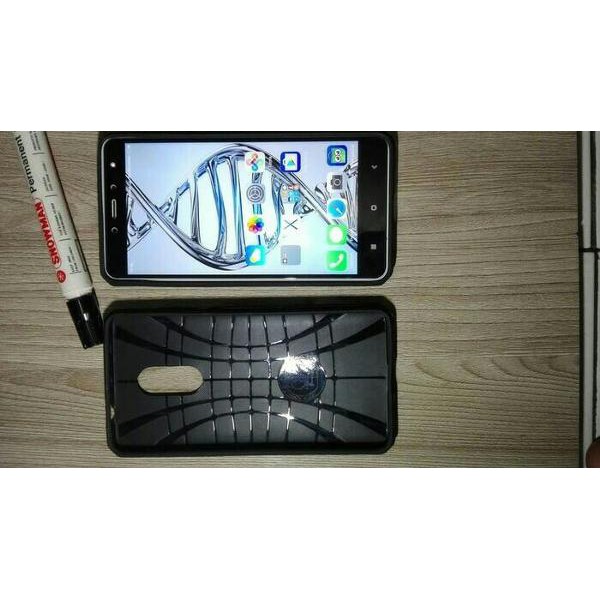 Case Spigen Carbon Xiaomi Redmi Note 4X Snapdragon Spigen Rubber Xiaomi
