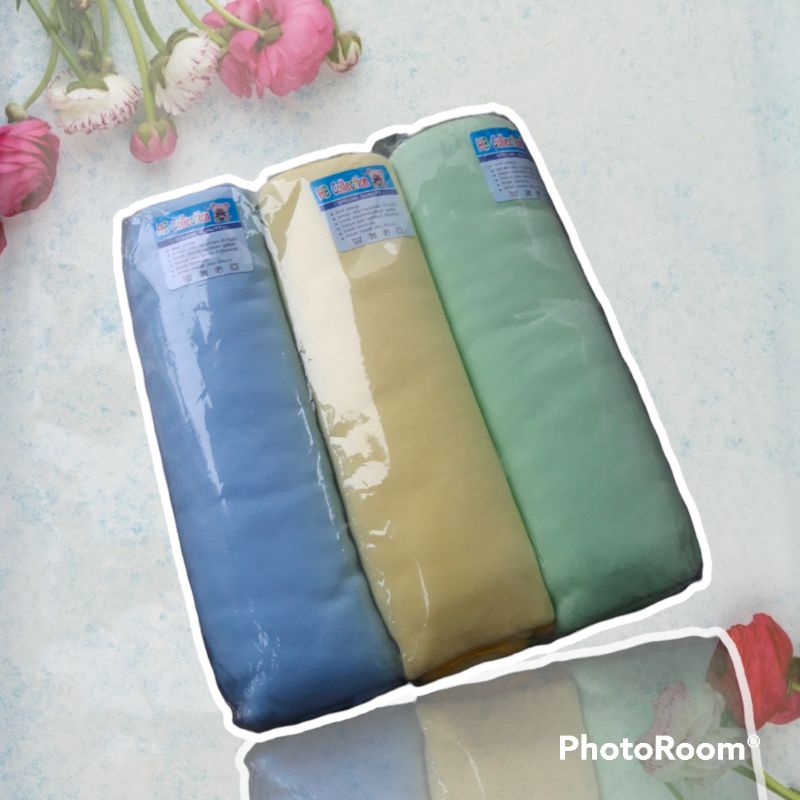 Bedong Polos 6 Warna Bahan Katun 90 x 100 cm Harga Terjangkau