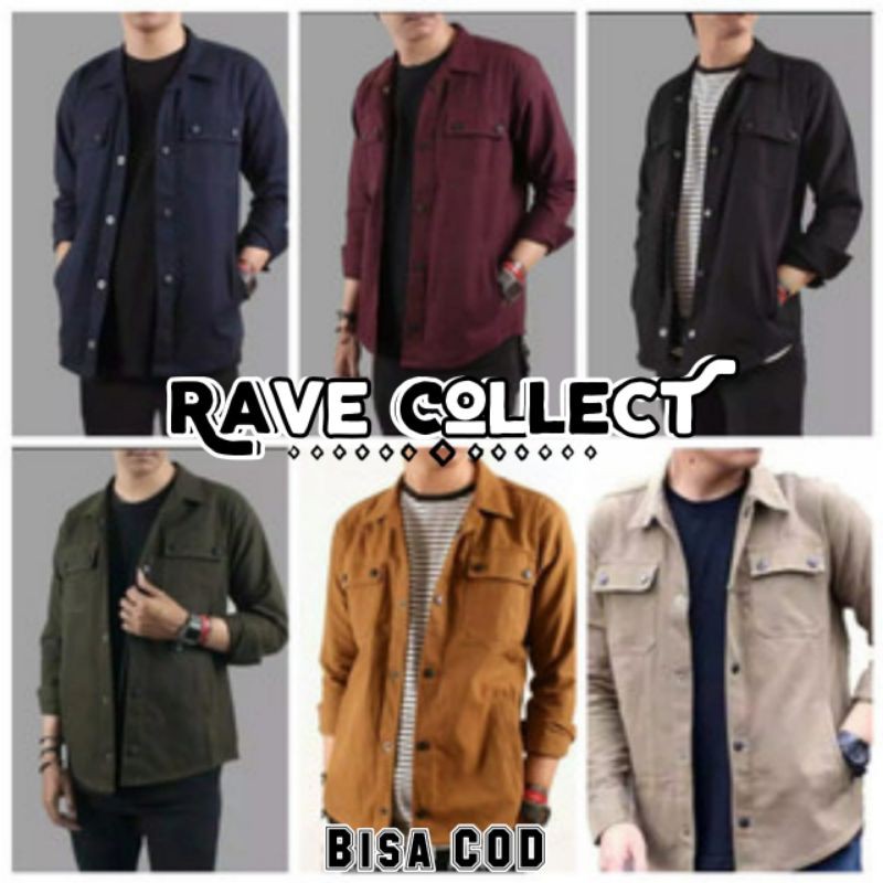 TRUCKER SEMI PARKA // Jaket Semi Parka Casual PREMIUM