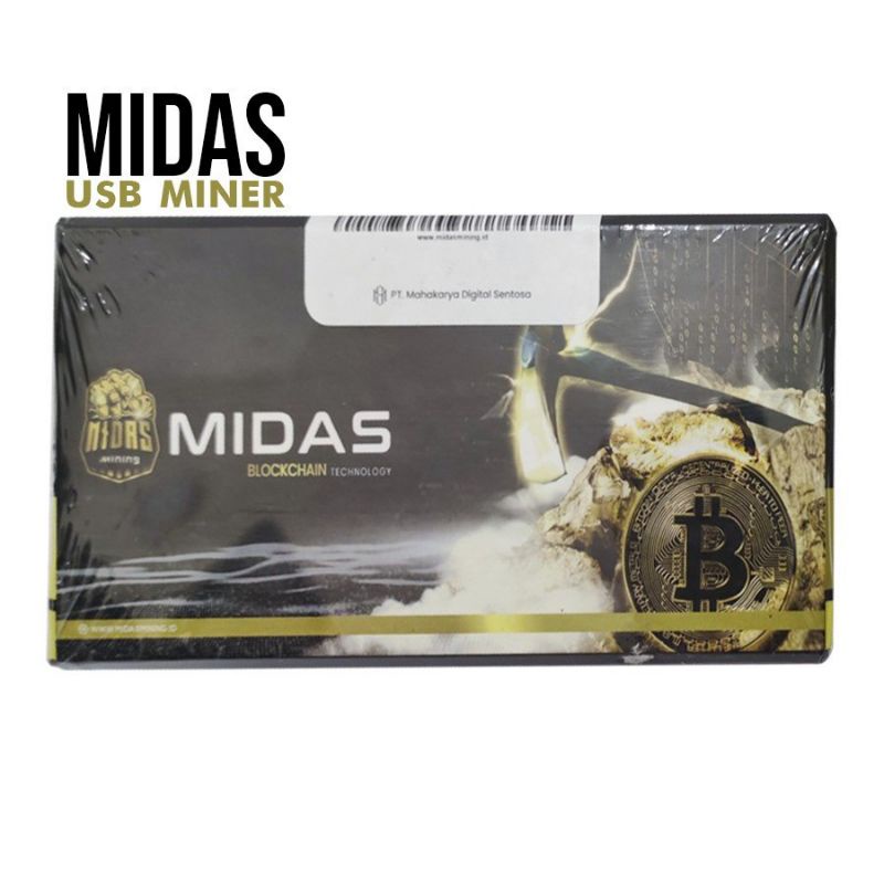 Midas USB miner, 2 unit bekas pakai belum 2 bulan