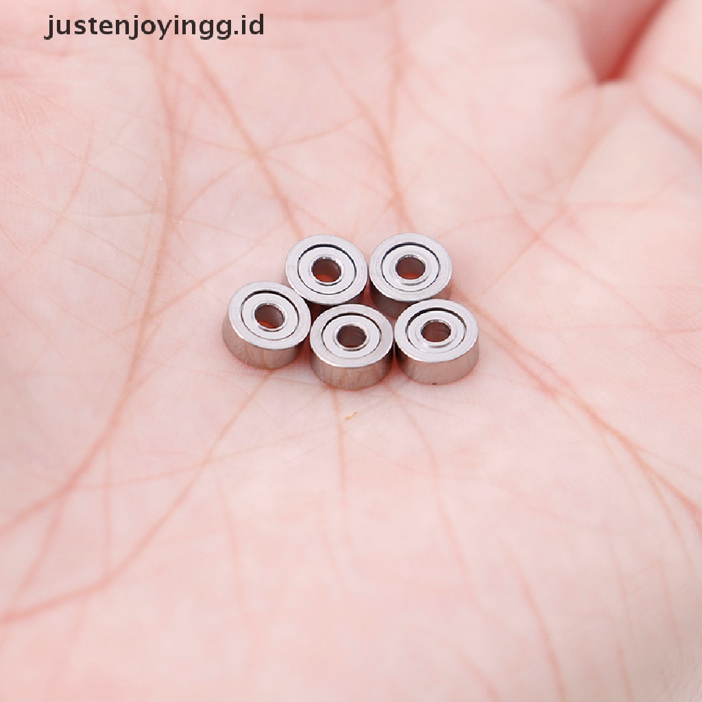 10pcs MR62ZZ / justenjoyingg.id / 10Pcs Bearing Bola mini Bahan metal Ukuran 2x6 X 2.5mm